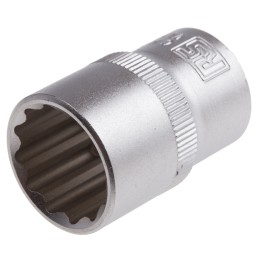 1 pcs - RS PRO 1/2 in Drive 19mm Standard Socket, 12 point