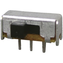 5 pcs - Nidec Components PCB Slide Switch SPDT Latching 300 mA @ 30 V dc Slide