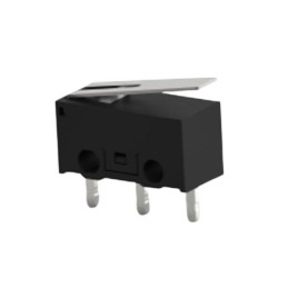 5 pcs - TE Connectivity Lever Snap Action Micro Switch, PCB Terminal, 0.1A at 30VDC, SPDT