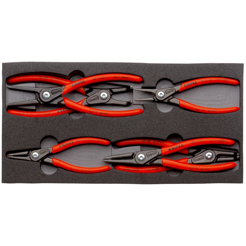 1 pcs - Knipex 6-Piece Circlip Plier Set, 335 mm Overall