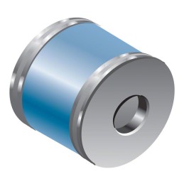 1 pcs : 2037-09-ALF - GDT 90V 5KA 2 POLE