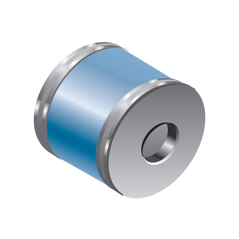 1 pcs : 2037-09-ALF - GDT 90V 5KA 2 POLE