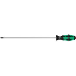 1 pcs - Wera Phillips Screwdriver, PH2 Tip, 300 mm Blade, 405 mm Overall