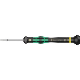 1 pcs - Wera Slotted Precision Screwdriver, 1.2 x 0.2 mm Tip, 40 mm Blade, 137 mm Overall