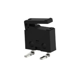 5 pcs - TE Connectivity Lever Snap Action Micro Switch, Left Angle PCB Terminal, 0.5A at 30VDC, SPST