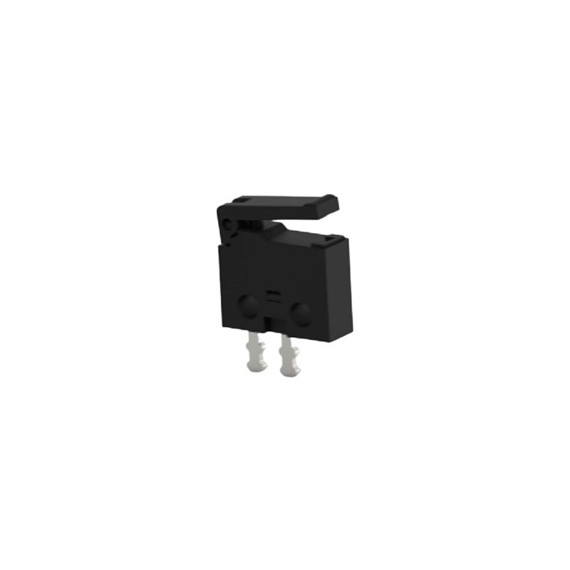 5 pcs - TE Connectivity Lever Snap Action Micro Switch, PCB Terminal, 0.5A at 30VDC, SPST