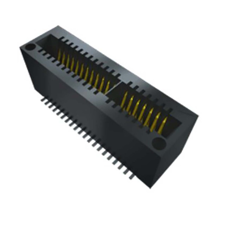 59 pcs - Samtec MEC1 Series Vertical Female Edge Connector, Surface Mount, 1mm Pitch, 1-Row