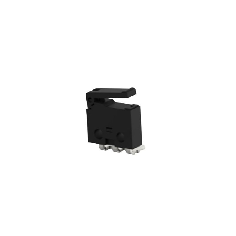 5 pcs - TE Connectivity Lever Snap Action Micro Switch, Right Angle PCB Terminal, 0.5A at 30VDC, SPDT