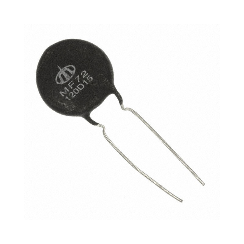 1 pcs : MF72-120D15 - ICL 120 OHM 20% 1.8A 17.5MM