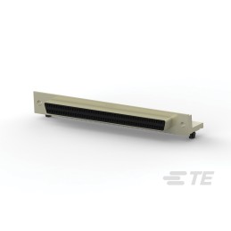 6 pcs - TE Connectivity Amplimite 0.50 100 Way Right Angle Through Hole D-sub Connector Socket, 1.27mm Pitch