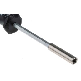 1 pcs - Wera Hexagon Bit Holder Screwdriver, 1/4 in Tip, 120 mm Blade, 232 mm Overall