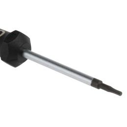 1 pcs - Wera Hexagon Precision Screwdriver, 0.05 in Tip, 40 mm Blade, 137 mm Overall