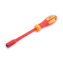 1 pcs - RS PRO Hexagon Nut Driver, 6 mm Tip, VDE/1000V, 125 mm Blade, 225 mm Overall