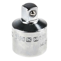 1 pcs - Facom 1/4 in Square Adapter, 24.5 mm Overall