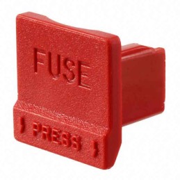 1 pcs : 03480001Z - FUSEHOLDER CAP RED FOR 348 SERIE