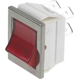 50 pcs - Arcolectric Illuminated DPST, Latching Rocker Switch Panel