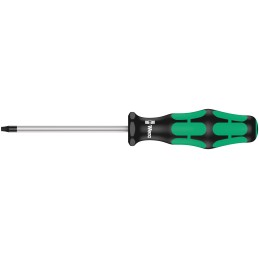 1 pcs - Wera Tamperproof Torx Screwdriver, T10 Tip, 80 mm Blade