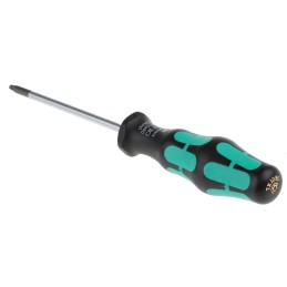 1 pcs - Wera Tamperproof Torx Screwdriver, T10 Tip, 80 mm Blade