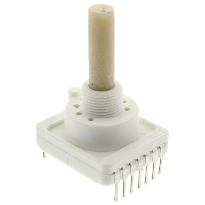 50 pcs - C & K, 10 Position, BCD SPST Rotary Switch, 150 mA@ 60 V dc, Through Hole