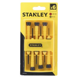 1 pcs - Stanley 0-66-052 Phillips, Slotted Precision Screwdriver Set, 6-Piece