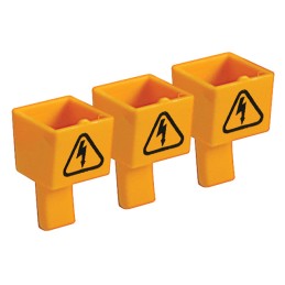 1 pcs : BRUL - STRIP OF 3 INSULATION CAPS FOR U