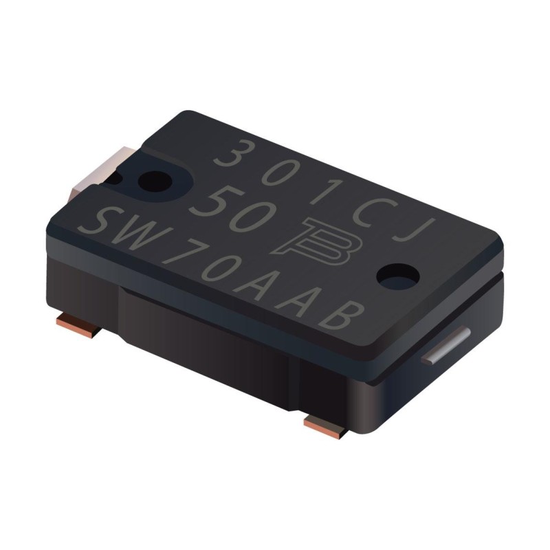 1 pcs : SW70AAB - THERM TCO 70DEG C SPST-NC 4SMD