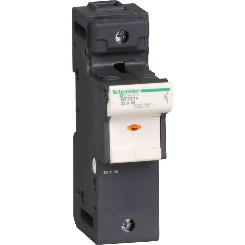 6 pcs - Schneider Electric Fuse Switch Disconnector, 1 Pole, 125A Fuse Current