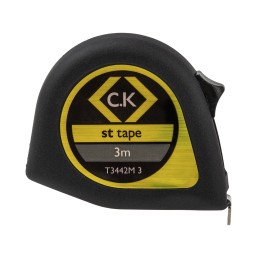 1 pcs - CK ST 3m Tape Measure, Metric