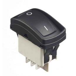 10 pcs - APEM SPDT, Latching Rocker Switch Panel Mount