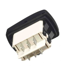 10 pcs - APEM SPDT, Latching Rocker Switch Panel Mount