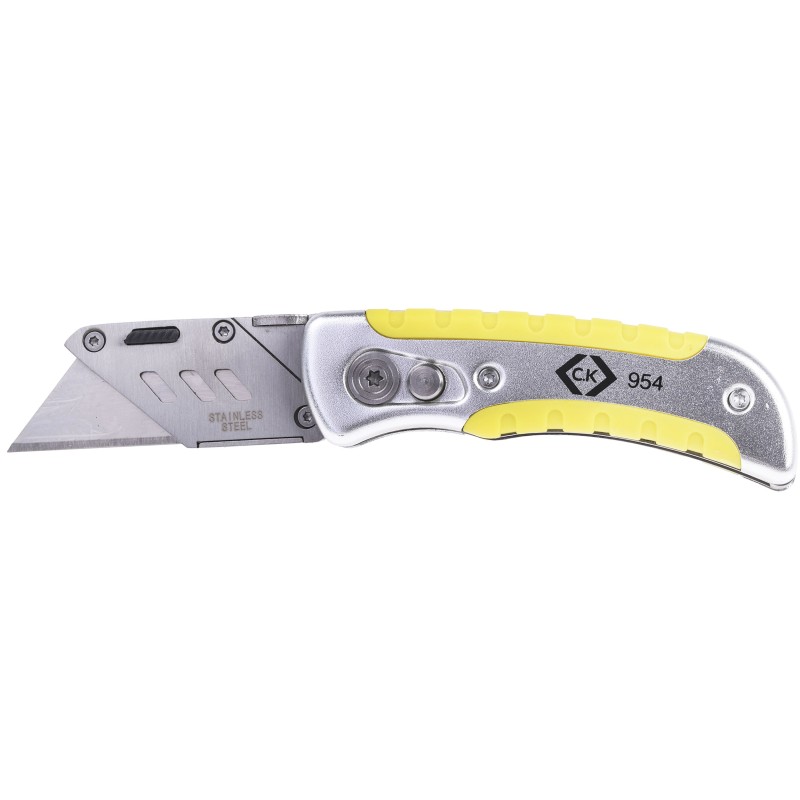 1 pcs - CK Safety Knife with Straight Blade, Retractable