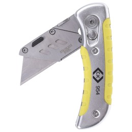 1 pcs - CK Safety Knife with Straight Blade, Retractable