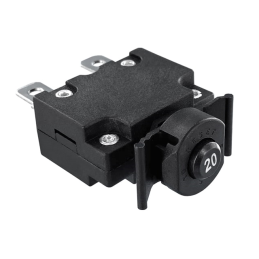 1 pcs : QMB-203-00ENN-3BA - CIR BRKR THRM 20A 250VAC 32VDC