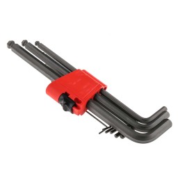 1 pcs - Wera 9 piece L Shape Metric Hex Key Set, 1.5 - 10mm