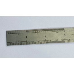 1 pcs - RS PRO 150mm Steel Imperial, Metric Ruler