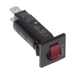 1 pcs : W28-XQ1B-8 - CIR BRKR THRM 8A 250VAC 32VDC