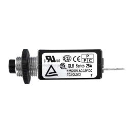 1 pcs : QLB-253-11B3N-3BA - CIR BRKR THRM 25A 250VAC 32VDC