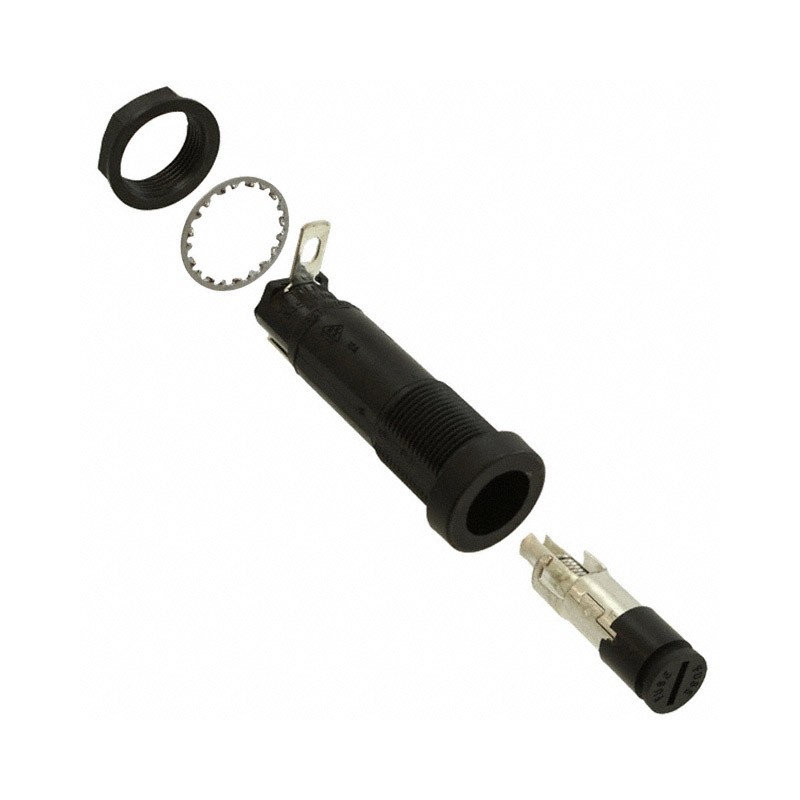 1 pcs : 03455LS1HXL - FUSE HLDR CART 250V 10A PNL MNT