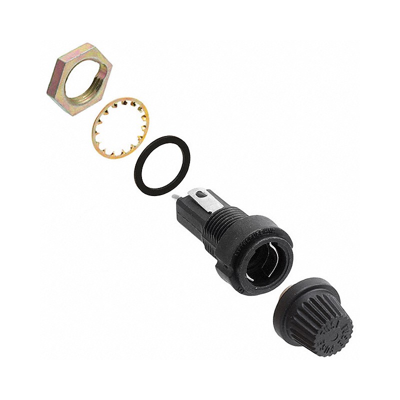 1 pcs : 03420012HXL - FUSE HLDR CART 250V 20A PNL MNT