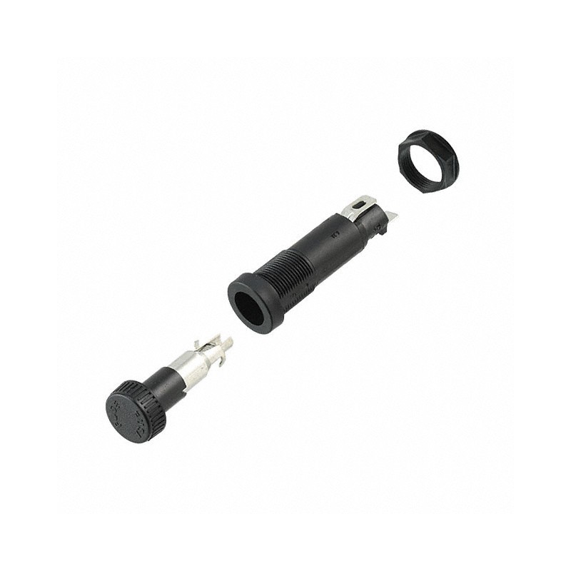 1 pcs : 03455LF4H - FUSE HLDR CART 250V 10A PNL MNT