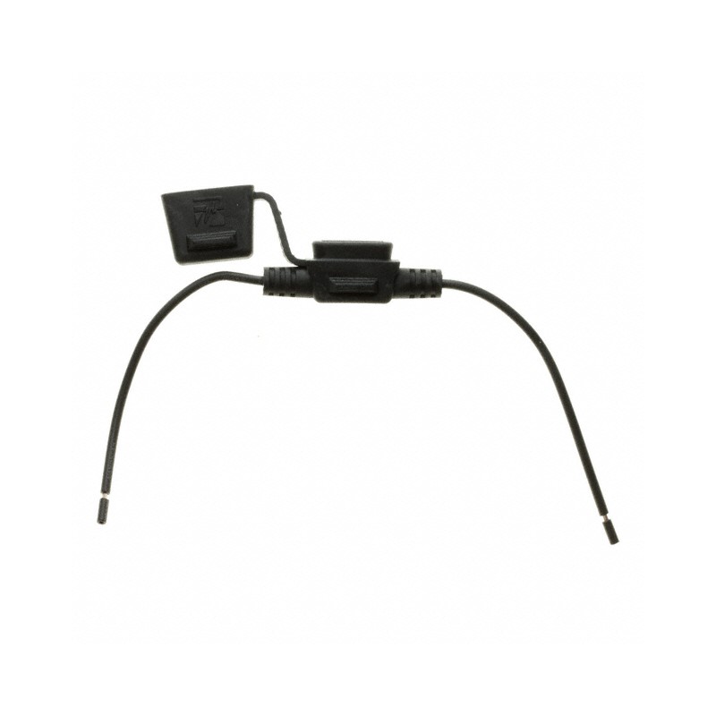 1 pcs : FHAC0001ZXJA - FUSE HOLDER ATO INLINE RED WIRE