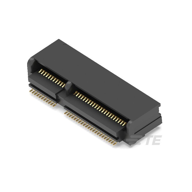1000 pcs - TE Connectivity M.2 NGFF Series Right Angle Female Edge Connector, Surface Mount, 67-Contacts, 0.5mm Pitch, 2-Row,
