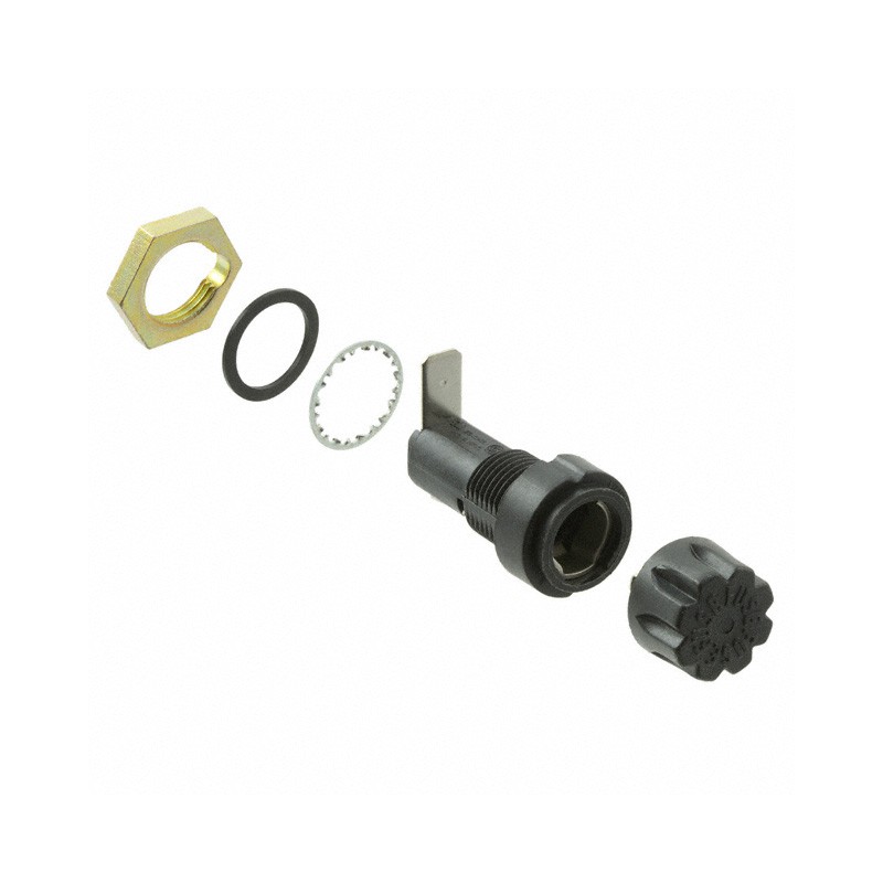 1 pcs : 03420828HXL - FUSE HLDR CART 250V 20A PNL MNT