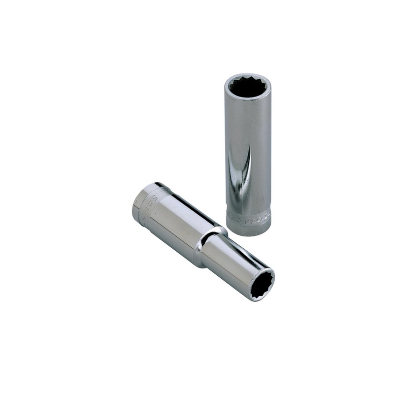 1 pcs - SAM 1/4 in Drive 8mm Deep Socket, 6 point, 50 mm Overall Length