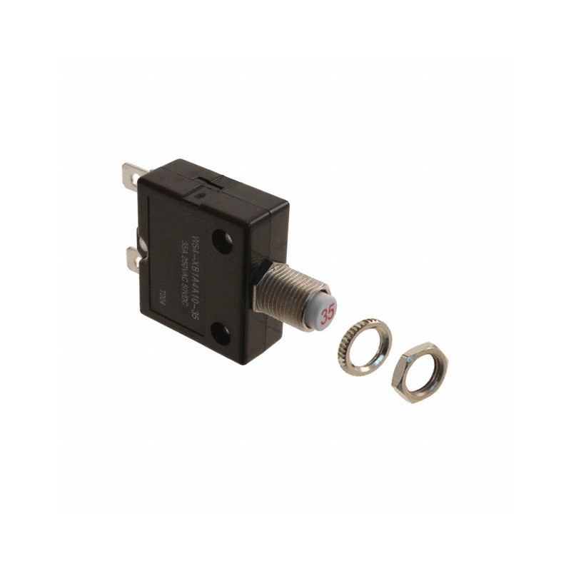 1 pcs : W54-XB1A4A10-35 - CIR BRKR THRM 35A 250VAC