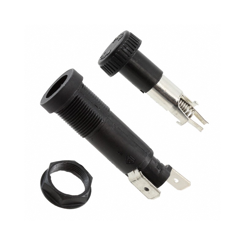 1 pcs : 03455LF8H - FUSE HLDR CART 250V 10A PNL MNT