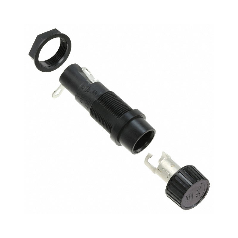 1 pcs : 0031.1804 - FUSE HOLDER FEU F'GRIP 6.3X32MM