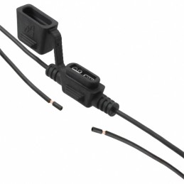 1 pcs : FHAC0001SXJ - FUSE HLDR BLADE 32V 20A IN LINE