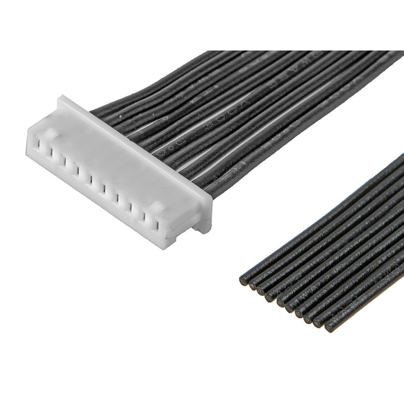 50 pcs - Molex 10 Way Female PicoBlade Unterminated Wire to Board Cable, 75mm