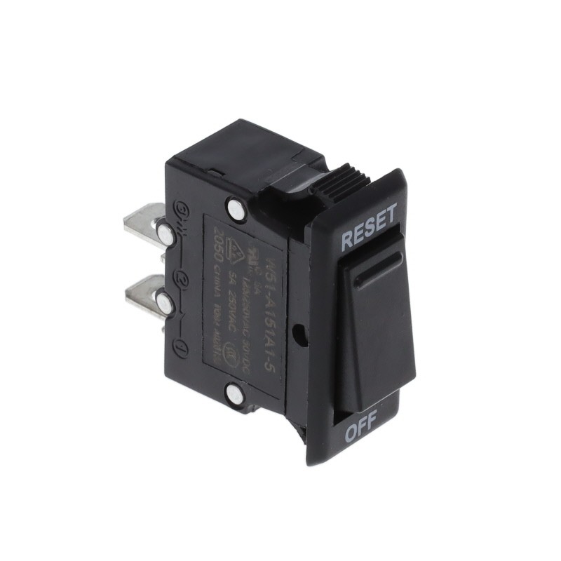 1 pcs : W51-A151A1-5 - CIR BRKR THRM 5A 250VAC 50VDC